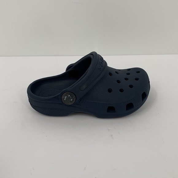 CROCs Classic clog shoe navy marine blue child boys infant baby 7 - Picture 7 of 8